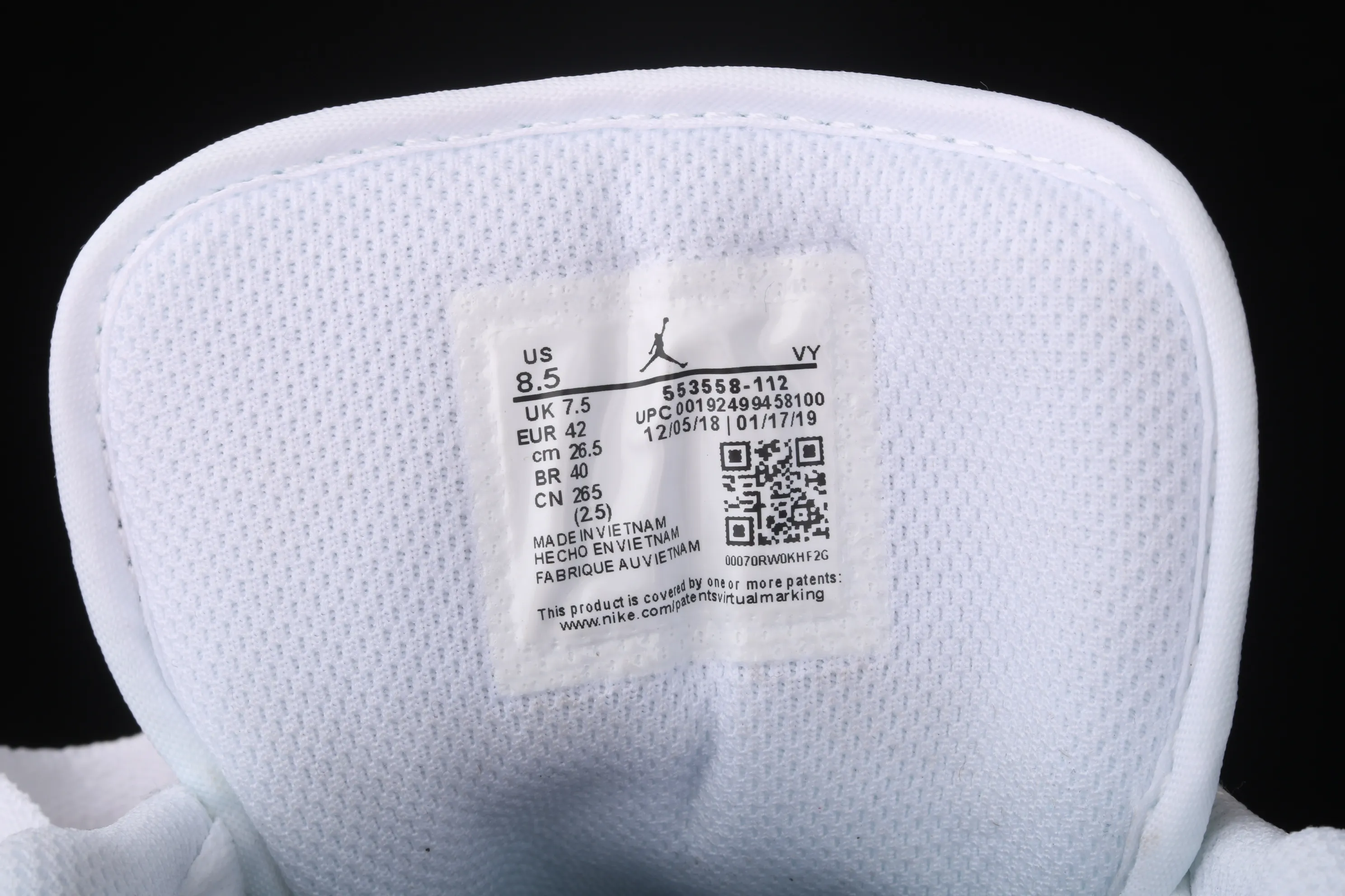 All categories Air Jordan Jordan series basketball shoes Air Jordan 1 Low New version Air Jordan 1 Low AJ1 Joe 1 low top leather cultural and leisure sports sneakers 553558-112